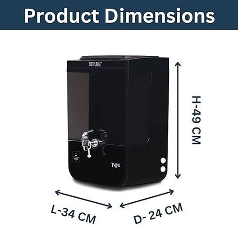 BePURE NF+ with Nano Filtration Technology 10 L UV Water Purifier ...