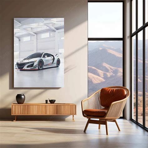 2017 Acura NSX GT3 Metal Poster | Precision Engineering & Motorsport A ...