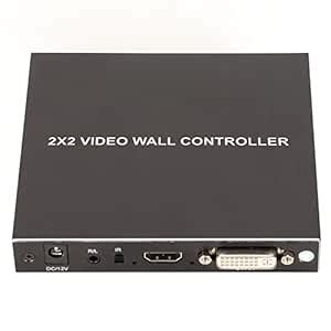 Ejoyous Video Wall Controller, 4 Channel DVI TV Wall Controller 180 ...