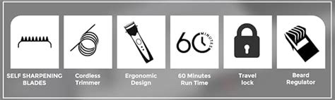 Wahl Beard Rechargeable Trimmer (Black) : Amazon.in: Health & Personal Care