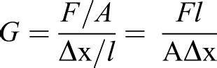 Image result for Shear Modulus