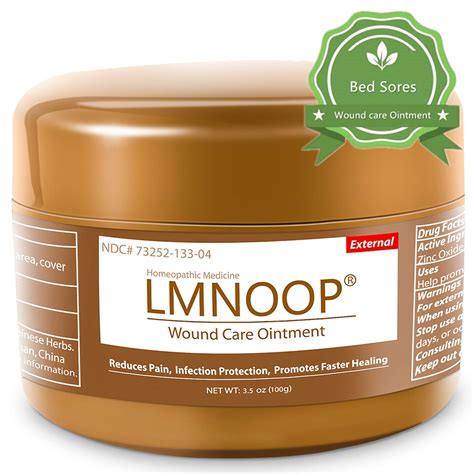 LMNOOP® Bed Sore Cream, Organic Bedsore Ointment, Bed Sores Treatment ...