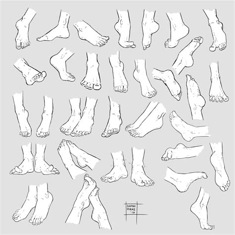 Bare Feet Drawing Reference at Gerard Martin blog
