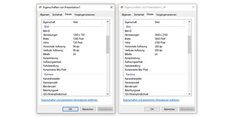 Powerpoint 4K HD Bildexport