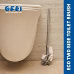 Buy Gebi Eco Gini Activa Hockey Toilet Brush - Double Sided, Plastic ...