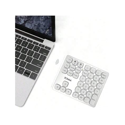 Dual Bluetooth Numeric Keyboard Rechargeable Wireless Number Pad Numpad ...