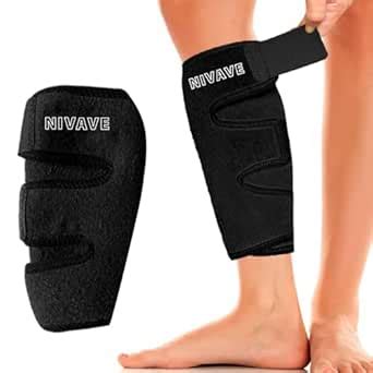 Buy Nivave Neoprene Calf Support Brace, Shin Splint Compression, Lower ...