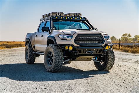MESO CUSTOMS Long Travel Twin Turbo 3rd Gen Tacoma On 37s