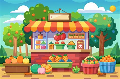 Fruit Store Cartoon 的图像结果