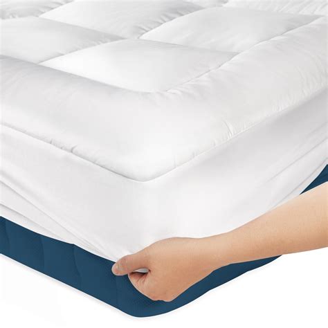 Amazon.com: Niagara Cotton Twin XL Mattress Topper - Pillow Top ...