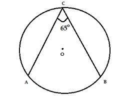 [Best Answer] Angle ACB is inscribed in a arc ACB of a circle with ...