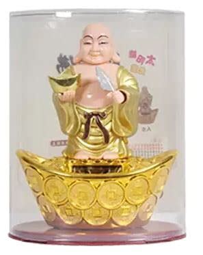 Buy Emotions Gift Gallery Laughing Buddha Holding Ingot and Waving ...