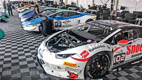 Following team Dilango Racing at the 2015 Lamborghini Super Trofeo ...
