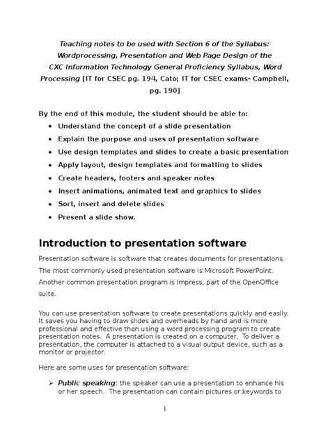 Image result for PowerPoint Presentation Notes PDF