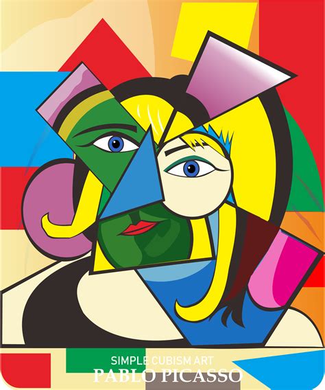 Simple cubism art pablo picasso – Artofit