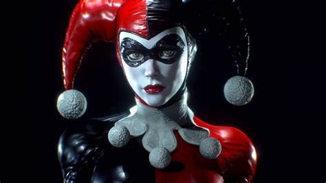 Batman Arkham Knight - Classic Harley Quinn Skin Character Showcase ...
