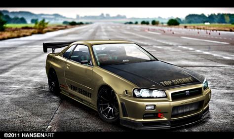 Nissan Skyline GTR R34 by ilPoli on DeviantArt