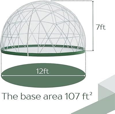 Adoren 12 Ft Geodesic Dome Tent Backyard Camping India | Ubuy