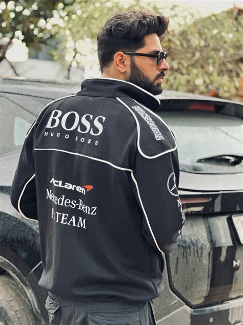 Mercedes F1 & McLaren Vintage Racing Jacket - Mercedes AMG | Vinta ...