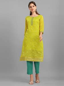 OXIT CLASS Women Embroidered A-line Kurta - Buy OXIT CLASS Women ...