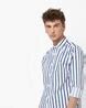 Buy Blue & White Shirts for Men by Jack & Jones Online | Ajio.com
