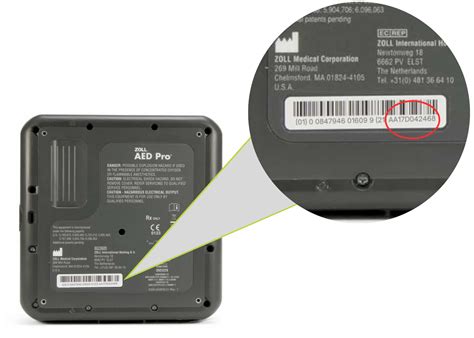 How To Find Your AED's Serial Number - LifeLineIncorporated