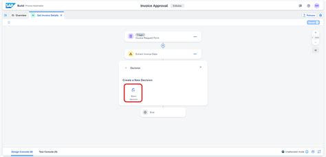 Create a Decision for Invoice Approval Process | SAP Tutorials