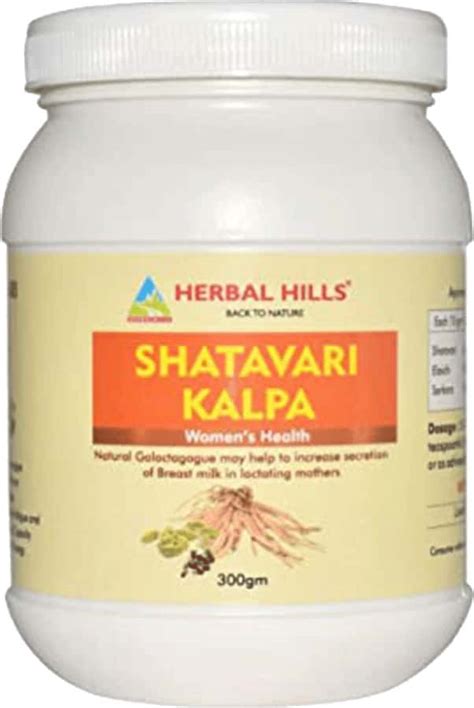 Buy HERBAL HILLS SHATAVARI KALP 300 GMS FOR WOMEN NATURAL ELAICHI ...