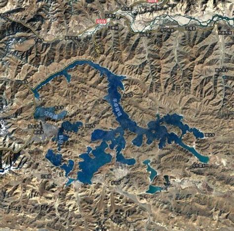 中国20大湖泊卫星图对比看谁是中国最美的湖泊