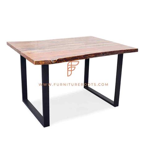 Buy FR Tables Series Industrial-Style Rectangular Table With Square ...