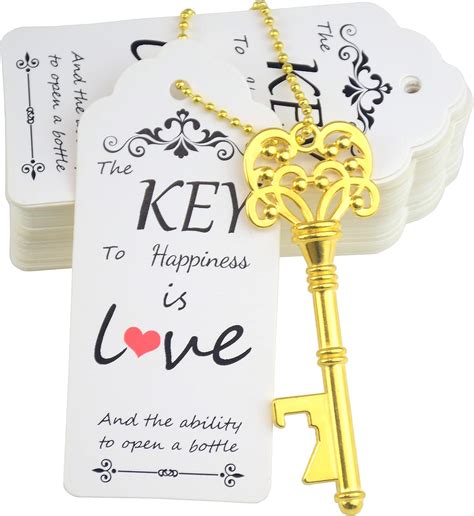 Makhry 52pcs Skeleton Key Bottle Opener Wedding Favors with India | Ubuy