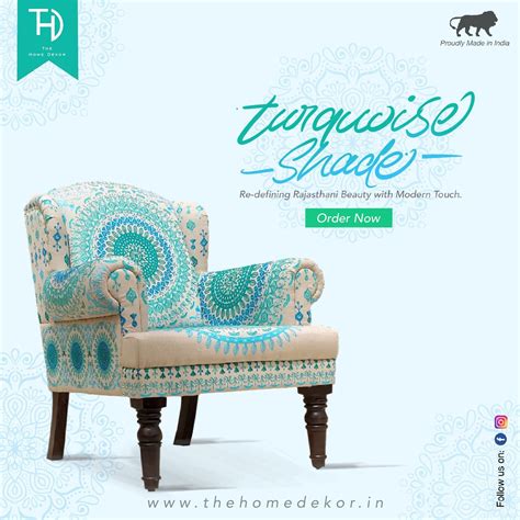 Buy Maharaja Sofa Blue Online in India | The Home Dekor