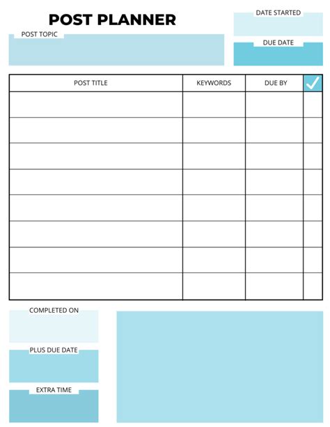 Image result for Blog Post Worksheet