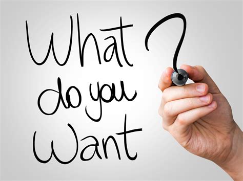 What Do You Want? – BibleJournal.net