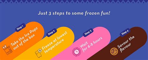 GO DESi Ice Popz : 12-Pack Assorted 4 Flavours Fruit Ice Popsicles ...