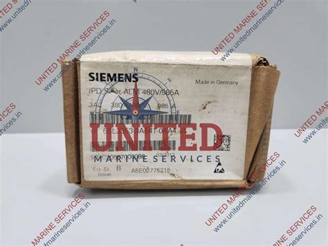 SIEMENS 6SL3353-3AE41-0AA4 IPD SOLAR ALM 380-480V 985A | United Marine ...