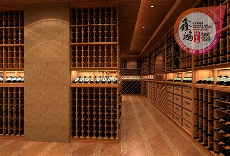 比士亚为厦门台湾山庄白酒酒窖设计效果图-比士亞