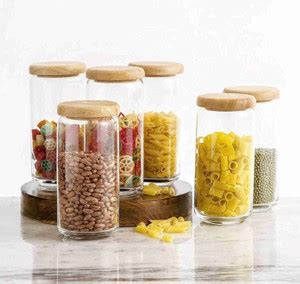 RKPL Glass Tea Coffee & Sugar Container - 1000 ml Price in India - Buy ...