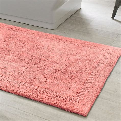 Cynthia Rowley Coral Bath Mat | Coral bath rugs, Pink bath rug, Bath rug