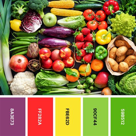 31 Food Color Palettes for Appetizing Designs | Color Meanings