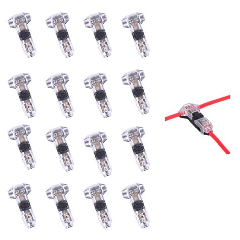 Brightfour Low Voltage Wire Connectors Solderless No Wire Stripping 3 ...