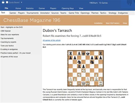 New: ChessBase Magazine #196 - ChessBase India