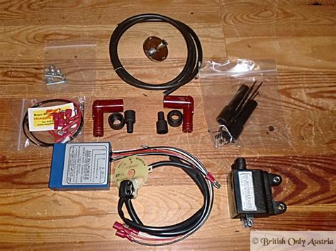 Boyer Micro Power Electronic Ignition Triumph/BSA Distributor Twin 12V ...