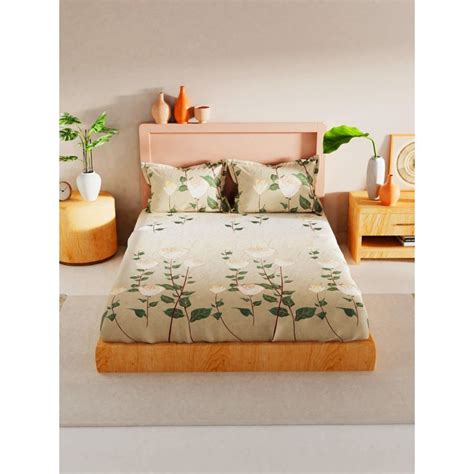 Buy BIANCA Bamboo Micro King Bedsheet with 2 Pillow Covers -3pc set Online
