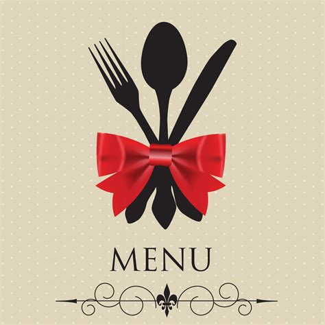 Clipart De Menu De Restaurante