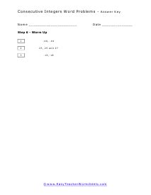 Image result for Consecutive Problems