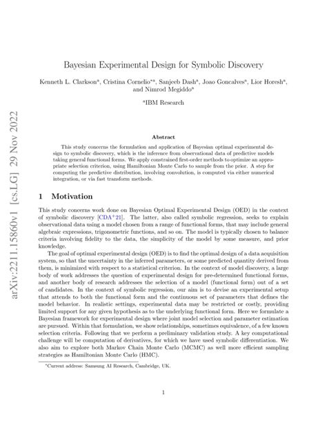 Bayesian Experimental Design Applications 的图像结果