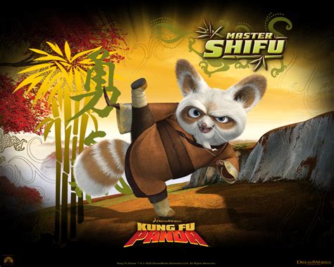 Kung Fu Panda Shifu Red Panda