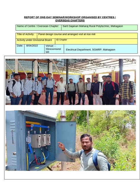 Image result for Panel Component Testing Cover Page