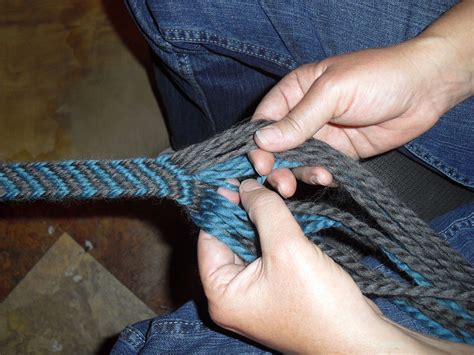 Image result for Finger Weaving Patterns Lesson 4